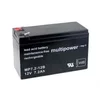 POWERY Akumulator MP7,2-12B VdS kompatibilen z YUASA NP7-12L - Powery