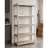Office Elegante metalna polica 180 × 90 × 30 cm - 5 nivoa Nosivost 875 kg ( OE-MS-1809030 )