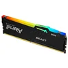 Ram memorija Kingston DIMM DDR5 32GB 5600MT/s KF556C40BBA-32 Fury Beast RGB Black