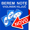 BEREM NOTE SET IGRALNIH KART (VIOLINSKI)