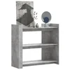 Konzolni stol siva boja betona 100x35x90 cm konstruirano drvo