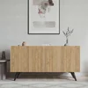 Hanah Home Konzolni sto Pekin, 150 x76 x40 cm, Hrast