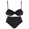 LASCANA Bikini, črna