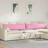 Jastučići za sofu 2 pcs Ružičasta 145 x 40 cm tkanina