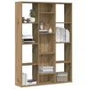 shumee vidaXL Razdelilnik prostora/skrinja za knjige Artisan Oak 100x24x140cm