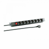 Razdelilec 48cm 8x220V PVC EFB 2m