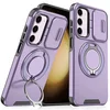 Maska CamShield Ring stand za Samsung S911B Galaxy S23 ljubičasta