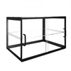 VEVOR Pekarski vitrin 2-nadstropni 550x385x390 mm prozoren