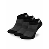Reebok Set 3 parov unisex nizkih nogavic R0356-SS24 (3-pack) Črna