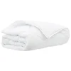 Vidaxl Poletna odeja Bela 260 x 220 x 3 cm Poliester
