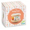 DJECO Rattle Baby Tutti ropotuljica iz lesa 10m+ 1 kos