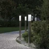 Stupić za zidne lampe 3 kom 80 cm nehrđajući čelik IP44