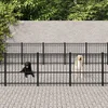 Vanjski kavez za pse čelični 30,11 m2