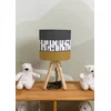 Bata i seka Dečija stona lampa Sivo-braon