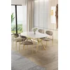 Hanah Home Trpezarijski set, 5 komada, Bež