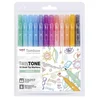 Tombow Marker TwinTone pastel 0,3/0,8 (12)