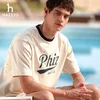 Hazzys Muška majica, Okrugli izrez, Krem