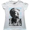 2Pac LA Skyline White L Ženske Majica