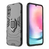 Ring Armor ovitek za Samsung Galaxy A24 4G (okLopni, magnetni obroč, črn)