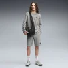 Mens Puma Essentials No. 1 Logo 10 Shorts, Gray, Size 3XL, Clothing