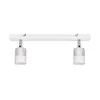 LED spot svetiljka TUBSSON 2xGU10/4,8W/230V bela/sjajni hrom