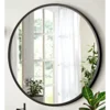 Ceramica lux Ogledalo alu-ram fi60, matt black, bez led-a, - CL3 300035