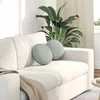 Jastučići za sjedenje 2 pcs Svijetlo siva O30 x 13 cm Baršun