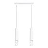 Sollux SL.1692 - Luster na sajli LIRO 2xGU10/10W/230V bela