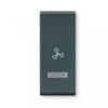 Aling Taster 65425.A, ventilatora 1M sa indikacijom, Antracit