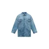 DIESEL Prehodna jakna moder denim