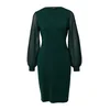 s.Oliver BLACK LABEL Obleka temno zelena