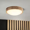 Brilagi - LED plafonsko svetlo CARVALHO MODERN SLIM 1xE27/60W/230V O 27,5 cm hrast