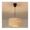 Brilagi - Luster na sajli DUO-DUO 1xE27/60W/230V O 40 cm krem/zlatna