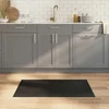 Pravokutni tepih crni 60x100 cm bambus