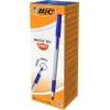 shumee Komplet 20 okroglih modrih pisal Bic Round Stic Exact
