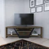 Hanah home TV Komoda Sares Smeđe-Crna