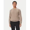 BOSS Pulover Furlan 50570645 Rjava Regular Fit