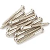 Fender Vintage-Style Stratocaster Bridge Mounting Screws Nickel 12 Pack