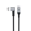 iSTYLE Magnetic Braided Data Cable USB-C to USB-C - gray