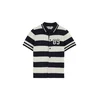 WE Fashion Pletena jopa marine / volneno bela