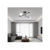 Plafonski luster HOLON 2xG9/8W/230V + 2xGX53/12W crni