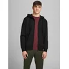 JACK & JONES Jopa na zadrgo, črna