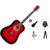 Pasadena PD-10 Premium SET Red Burst Akustična kitara