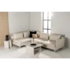 Venture Design Kotna sedežna garnitura Zero 83x295x195 cm bež
