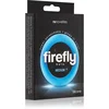 NS Novelties Firefly Halo Medium obroček za penis blue 1 kos