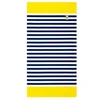 Dekordom Plažni peškir beach master - 97x175 - lines / yellow ( 045190 )