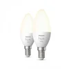 Philips Hue LED E14 5,5 Watt 2700 Kelvin 470 Lumen 2 KOM