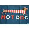 Kuhinjska krpa Hot dog 45x70cm