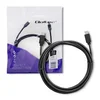 Qoltec USB 3.1 kabel tipa C moški | USB 3.1 tip C moški | 2 m | črne barve