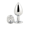 Dream Toys ANALNI ČEP Gleaming Love Silver Large